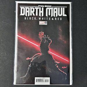 Star Wars: Darth Maul - Black, White & Red #2E Mini 1:25 🔑 issue (2023)